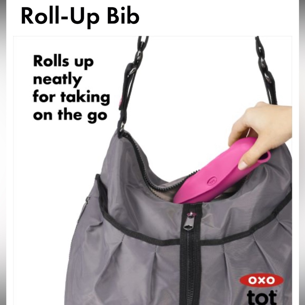 OXO Rollup Bib - Picture 2 of 8